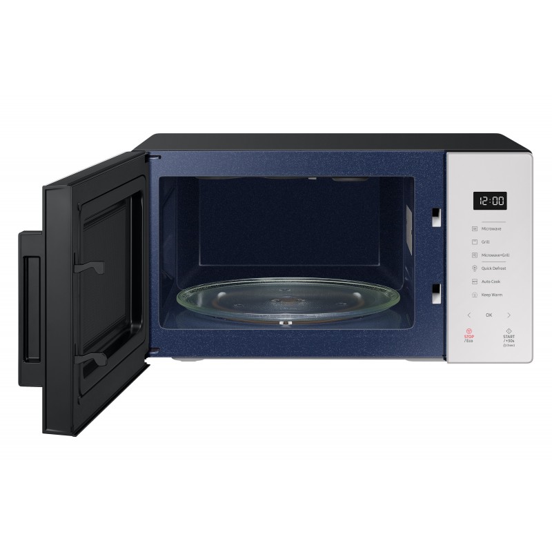 Samsung MG23T5018GE ET microwave Countertop Combination microwave 23 L 800 W Black, White