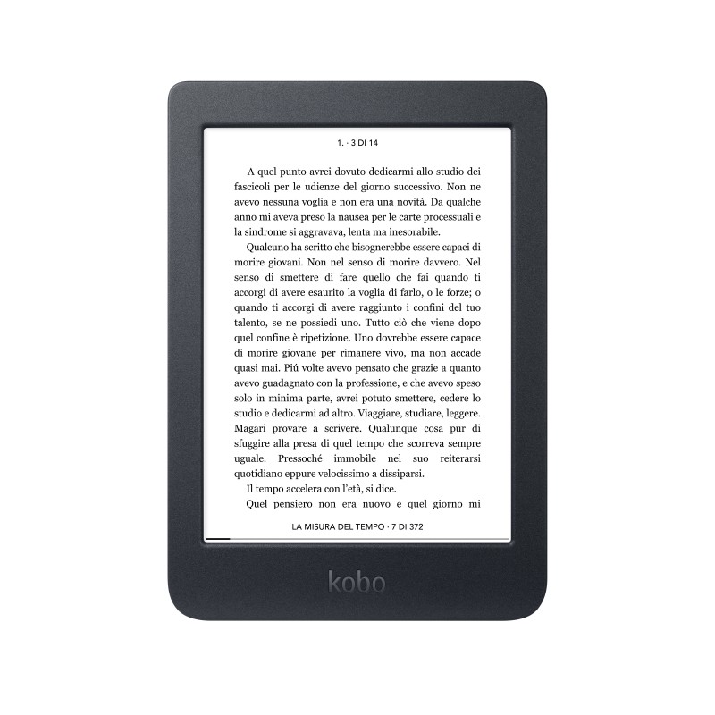 Rakuten Kobo Nia e-book reader Touchscreen 8 GB Wi-Fi Black