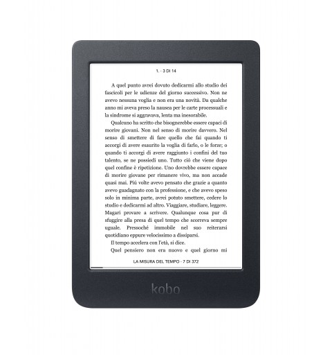 Rakuten Kobo Nia e-book reader Touchscreen 8 GB Wi-Fi Black