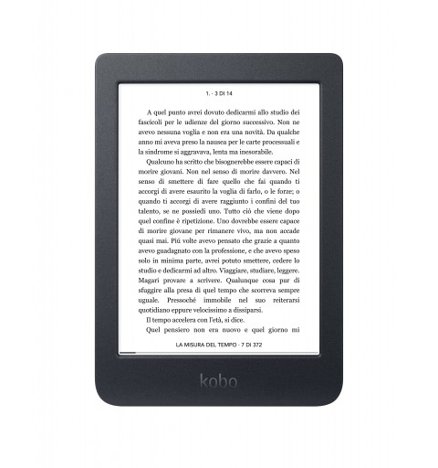 Rakuten Kobo Nia eBook-Reader Touchscreen 8 GB WLAN Schwarz