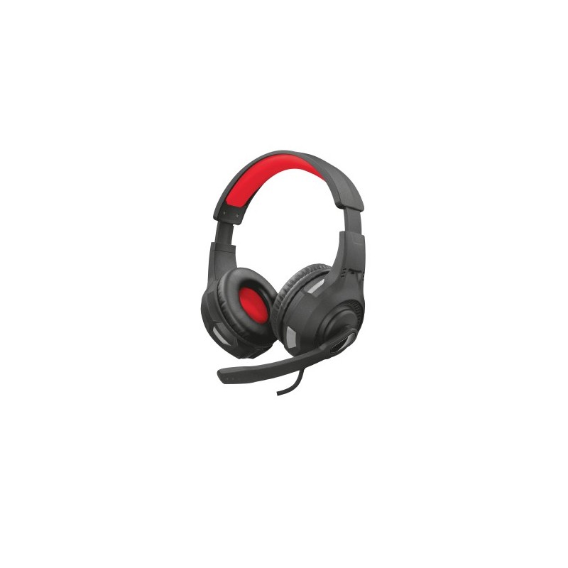Trust GXT 307 RAVU Kopfhörer Verkabelt Kopfband Gaming Schwarz, Rot