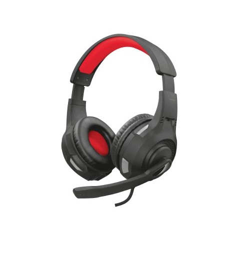 Trust GXT 307 RAVU Kopfhörer Verkabelt Kopfband Gaming Schwarz, Rot