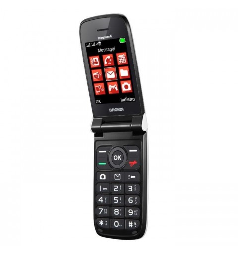 Brondi Magnum 4 7,11 cm (2.8") Bianco Telefono cellulare basico