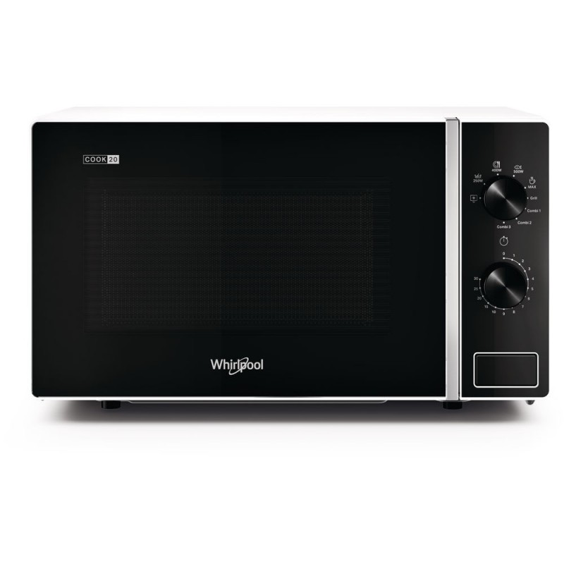 Whirlpool MWP 103 W Comptoir Micro-ondes grill 20 L 700 W Noir, Blanc