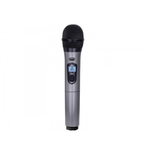 Trevi EM 401 Noir, Gris Microphone de scène direct