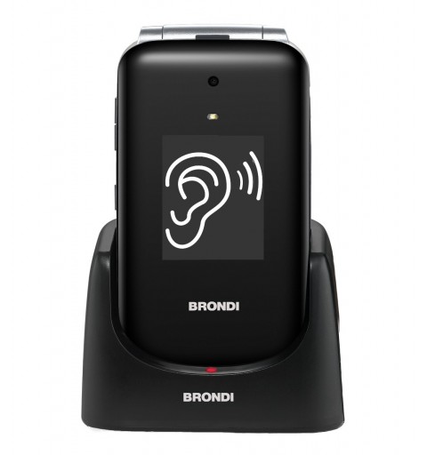 Brondi Amico Supervoice 7,11 cm (2.8 Zoll) Schwarz Seniorentelefon