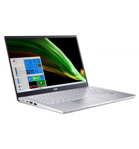 Acer Swift 3 SF314-43-R31A Portátil 35,6 cm (14") Full HD AMD Ryzen 5 8 GB LPDDR4x-SDRAM 512 GB SSD Wi-Fi 6 (802.11ax) Windows