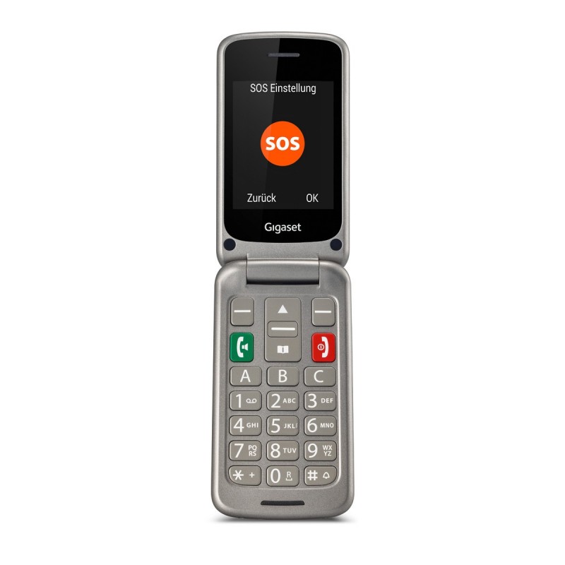 Gigaset GL590 7.11 cm (2.8") 113 g Silver Senior phone