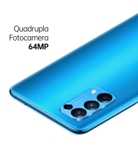 OPPO Find X3 Lite Smartphone 5G, Qualcomm 765G, Display 6.43'' FHD+AMOLED, 4 Fotocamere 64MP, RAM 8GB ESPANDIBILE FINO A
