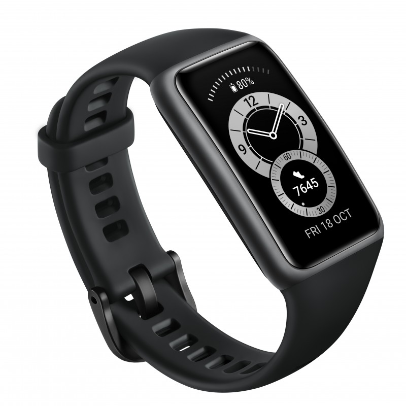 Huawei Band 6 AMOLED Bracelet connecté 3,73 cm (1.47") Noir