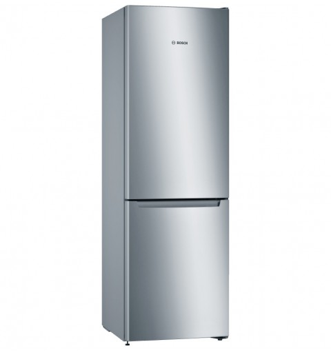 Bosch Serie 2 KGN36NLEA frigorifero con congelatore Libera installazione 305 L E Acciaio inossidabile