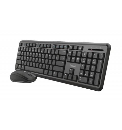 Trust 23943 Tastatur RF Wireless QWERTY Italienisch Schwarz