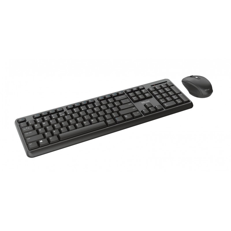 Trust 23943 Tastatur RF Wireless QWERTY Italienisch Schwarz