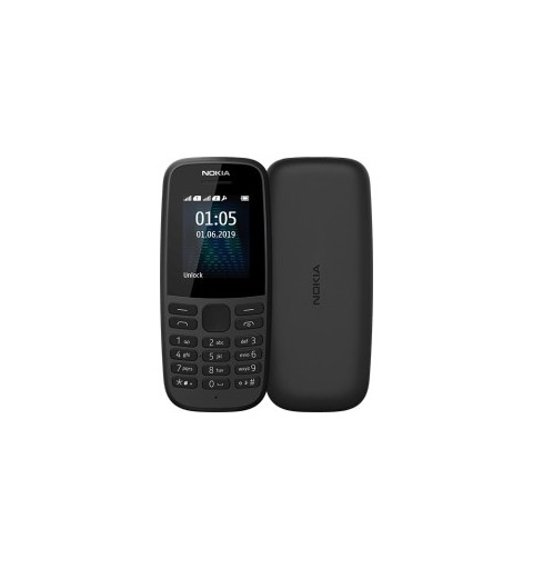 Nokia 105 4,5 cm (1.77 Zoll) 73,02 g Schwarz Funktionstelefon