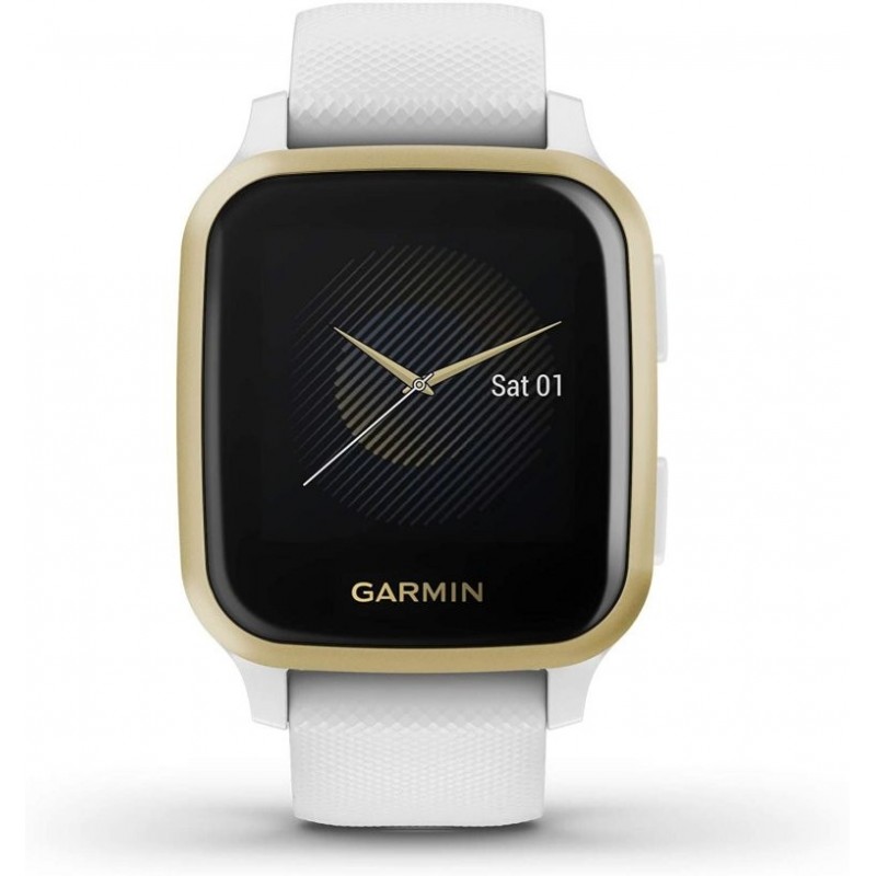 Garmin Venu SQ 3.3 cm (1.3") 40 mm LCD Gold, White GPS (satellite)