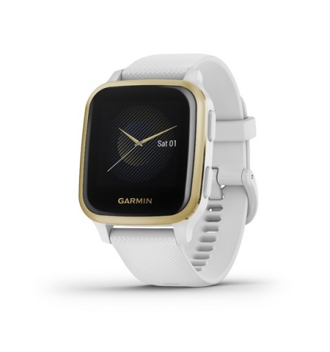 Garmin Venu SQ 3.3 cm (1.3") 40 mm LCD Gold, White GPS (satellite)