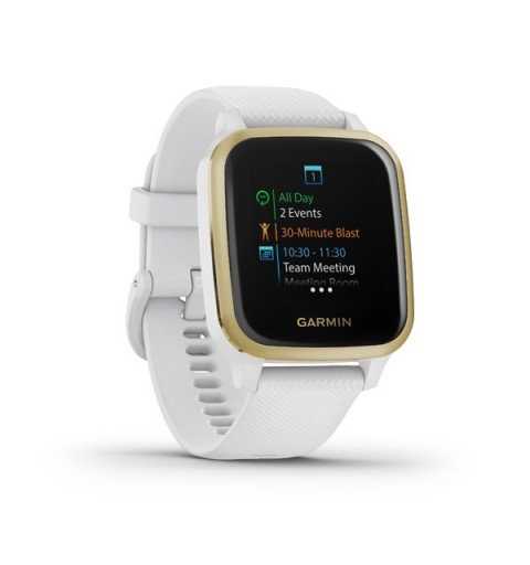Garmin Venu SQ 3.3 cm (1.3") 40 mm LCD Gold, White GPS (satellite)