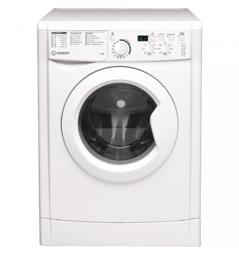 Indesit EWD 61051 W IT N lavatrice Caricamento frontale 6 kg 1000 Giri min F Bianco