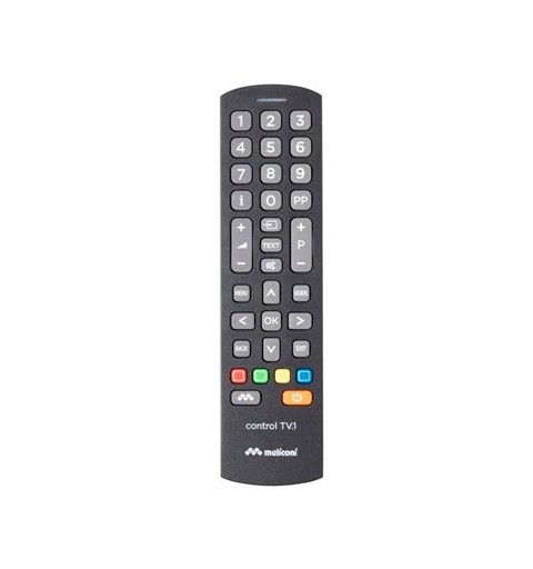 Meliconi Control TV.1 mando a distancia IR inalámbrico Botones