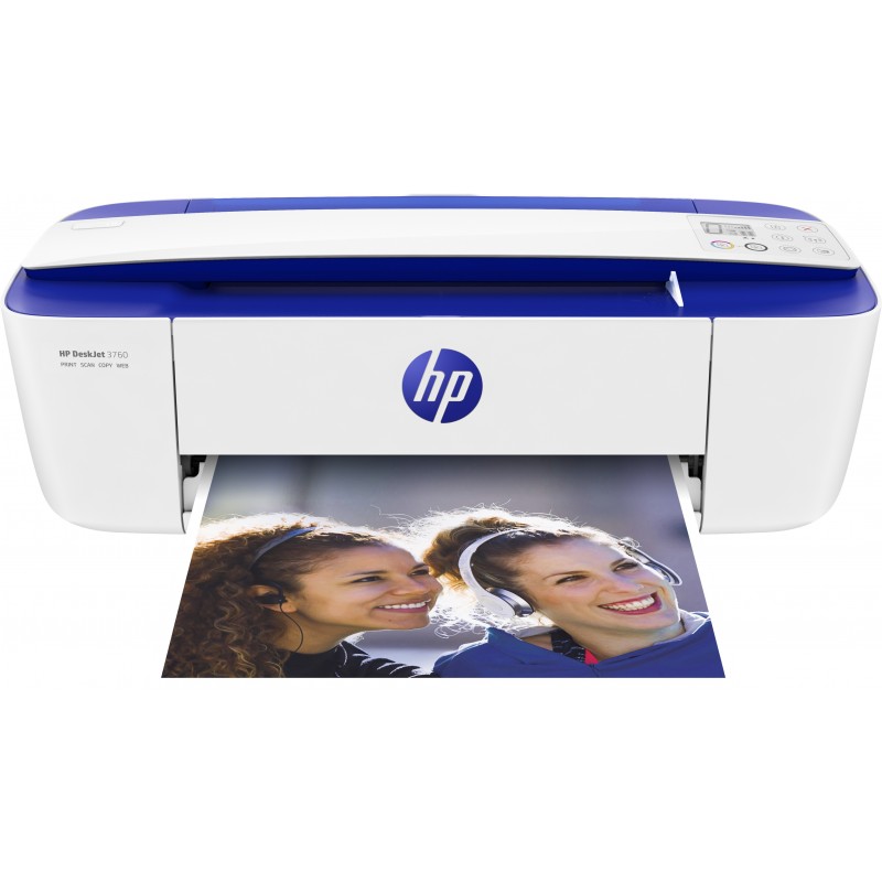 HP DeskJet 3760 Getto termico d'inchiostro A4 1200 x 1200 DPI 19 ppm Wi-Fi