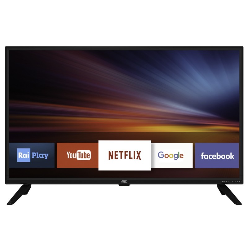 Trevi LTV 3209 S2 Smart 81.3 cm (32") HD Smart TV Wi-Fi Black