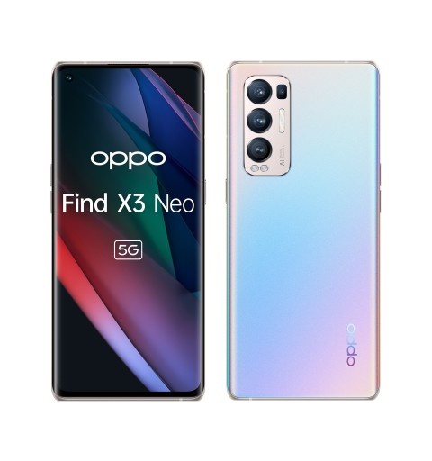 OPPO Find X3 Neo 16,6 cm (6.55 Zoll) Dual-SIM ColorOS 11.1 5G USB Typ-C 12 GB 256 GB 4500 mAh Silber