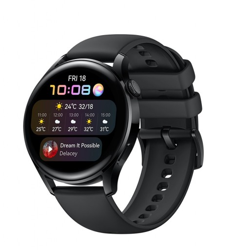 Huawei WATCH 3 3,63 cm (1.43") 46 mm AMOLED 4G Negro GPS (satélite)