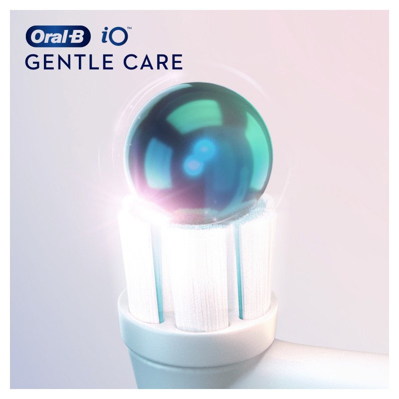 Oral-B iO Gentle Care 80335631 toothbrush head 2 pc(s) White