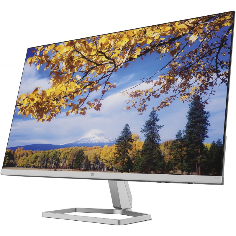 HP M27f 68,6 cm (27") 1920 x 1080 Pixel Full HD LCD Nero, Argento