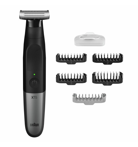 Braun Series XT5 Regolabarba Uomo, Rasoio Elettrico Barba, Kit Depilazione, Lama Duratura, XT5100