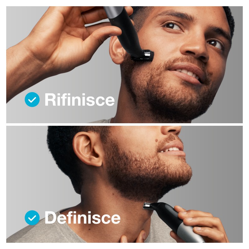 Braun Series XT5 Regolabarba Uomo, Rasoio Elettrico Barba, Kit Depilazione, Lama Duratura, XT5100