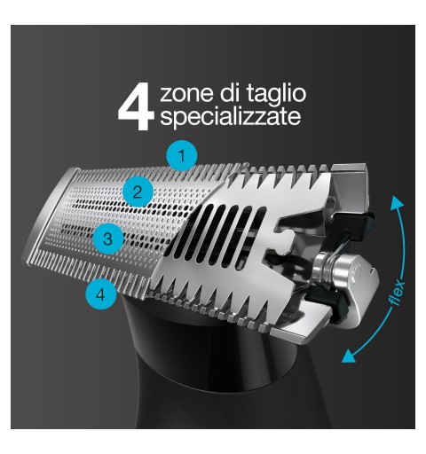 Braun Series XT5 Regolabarba Uomo, Rasoio Elettrico Barba, Kit Depilazione, Lama Duratura, XT5100