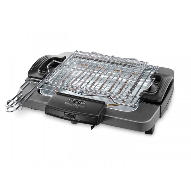 De’Longhi BQ 60.X barbecue et grill Dessus de table Electrique Noir, Gris 1900 W