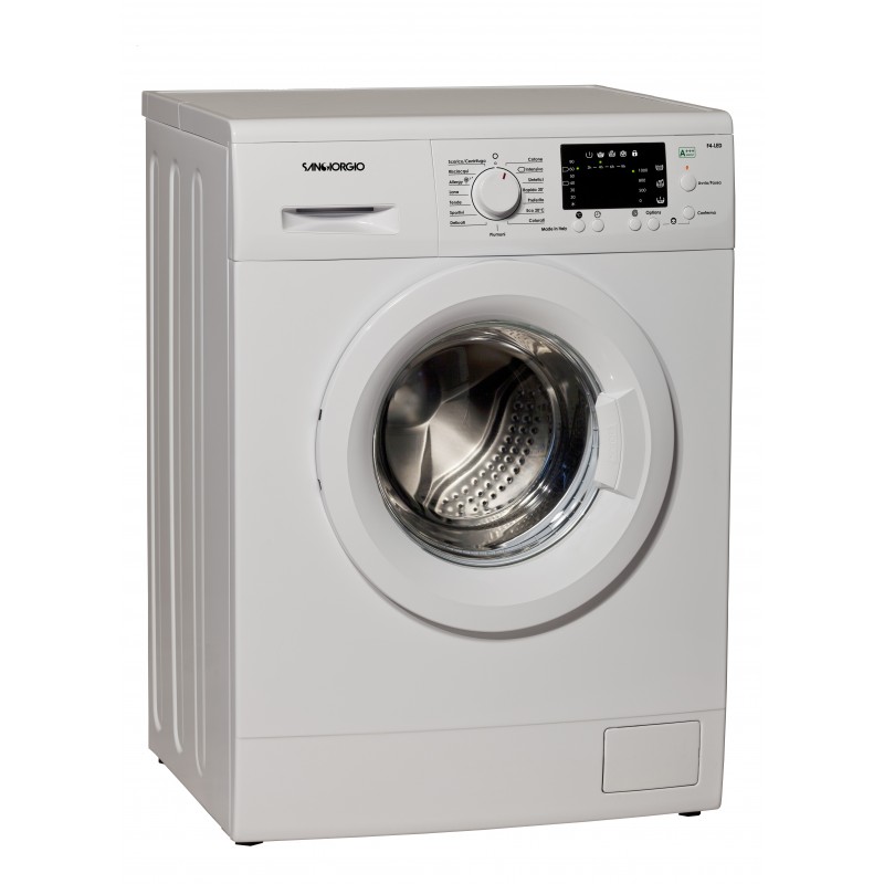 SanGiorgio F614BL lavadora Carga frontal 6 kg 1400 RPM D Blanco