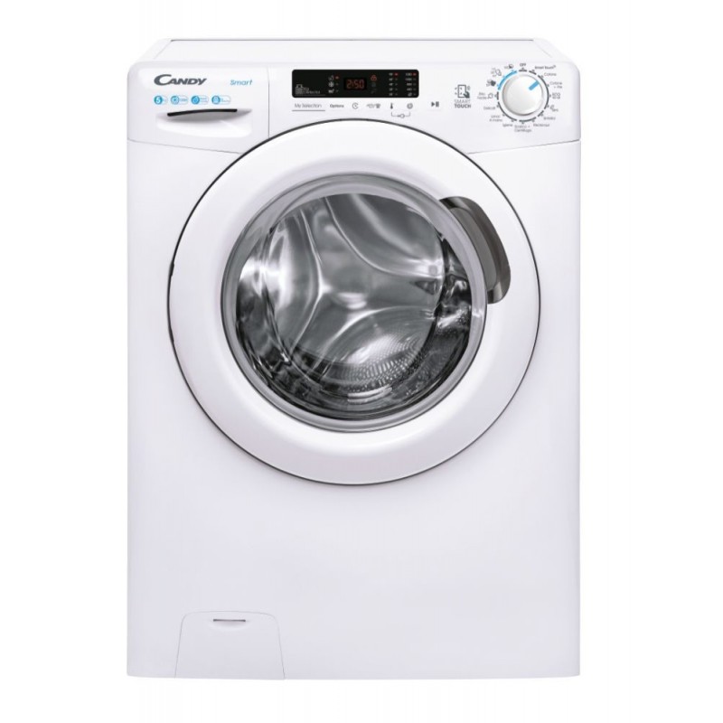 Candy Smart CSS341252DE 2-11 lavatrice Caricamento frontale 5 kg 1200 Giri min D Bianco