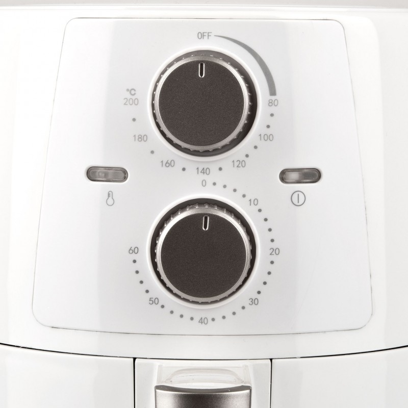 Girmi EcoFrit Light Unique 3,5 L Autonome 1400 W Friteuse d’air chaud Blanc