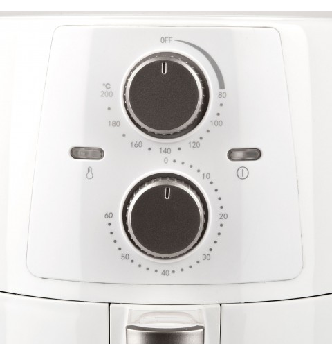 Girmi EcoFrit Light Unique 3,5 L Autonome 1400 W Friteuse d’air chaud Blanc