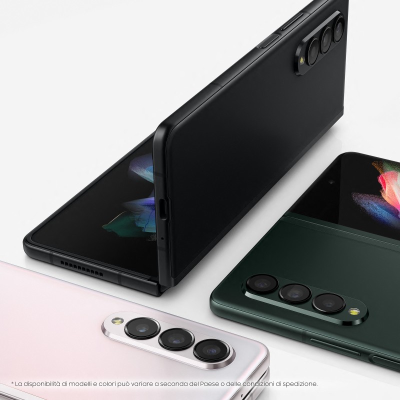 Samsung Galaxy Z Fold3 5G 19,3 cm (7.6 Zoll) Dual-SIM Android 11 USB Typ-C 12 GB 256 GB 4400 mAh Schwarz