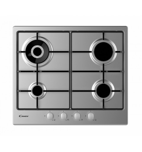 Candy Timeless CHW6BR4WX Stainless steel Built-in Gas 4 zone(s)