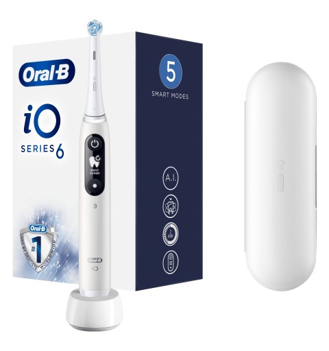 Oral-B iO 80351523 cepillo eléctrico para dientes Adulto Cepillo dental vibratorio Blanco