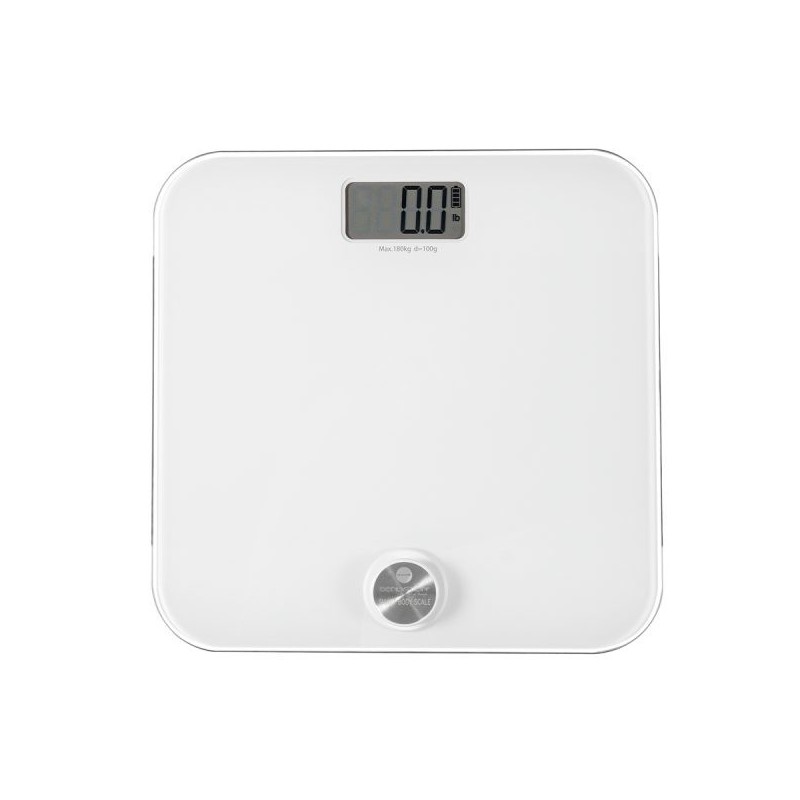 Macom Smart Body Scale Quadratisch Weiß Elektronische Personenwaage