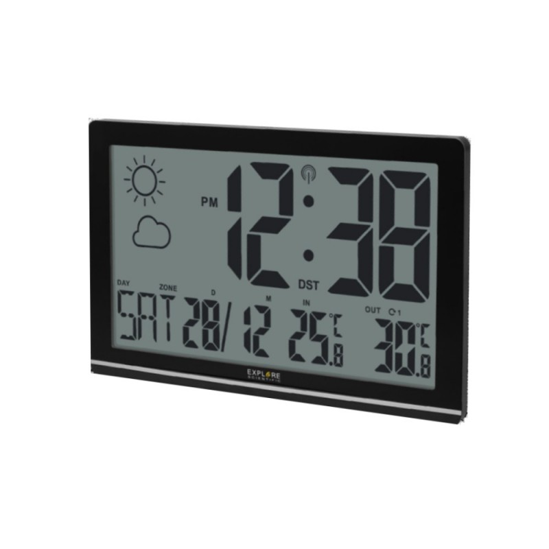 Explore Scientific RDC-8001 stazione meteorologica digitale Nero LCD Batteria