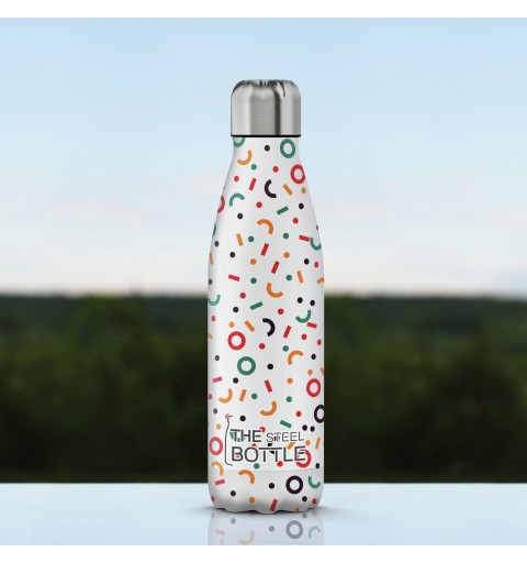 The Steel Bottle Art Series Bicycle, Daily usage, Fitness, Hiking, Sports 500 ml Stainless steel Multicolour