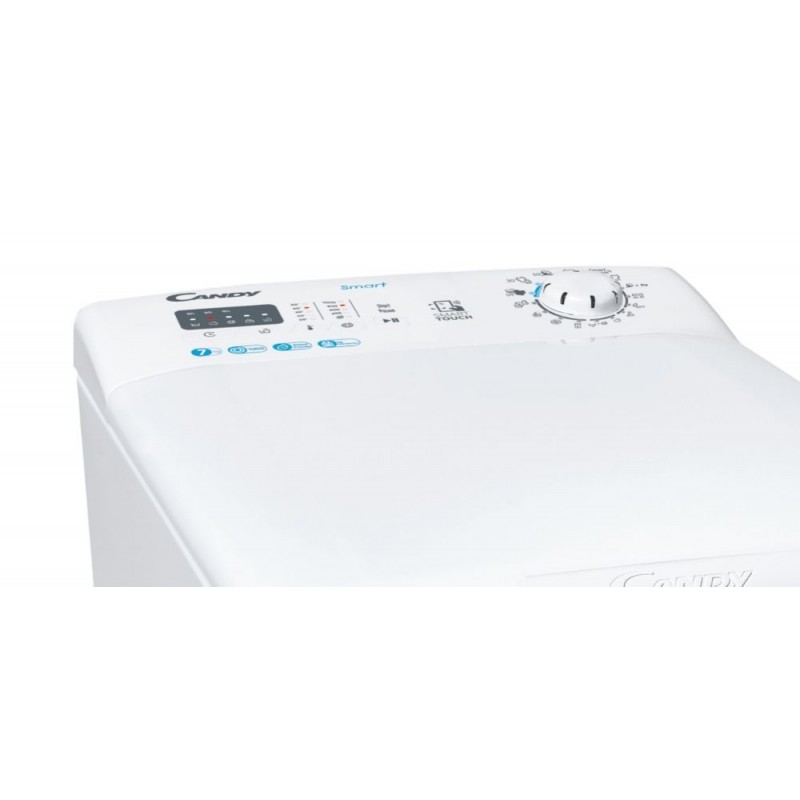 Candy Smart CST 07LE 1-S lavatrice Caricamento dall'alto 7 kg 1000 Giri min F Bianco