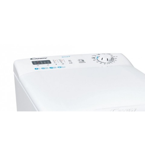 Candy Smart CST 07LE 1-S lavatrice Caricamento dall'alto 7 kg 1000 Giri min F Bianco