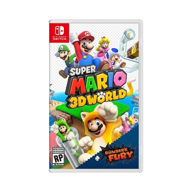 Nintendo Super Mario 3D World + Bowser’s Fury Estándar+Complemento Inglés, Italiano Nintendo Switch