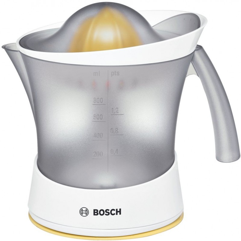 Bosch MCP3000N presse-agrumes 25 W Blanc, Jaune