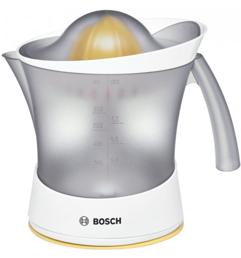 Bosch MCP3000N spremiagrumi Spremiagrumi manuale 25 W Bianco, Giallo