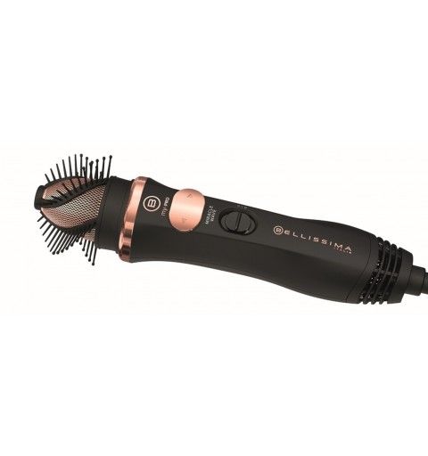 Bellissima My Pro Miracle Wave GH19 1100 Hot air brush Warm Black, Pink 1100 W 1.8 m