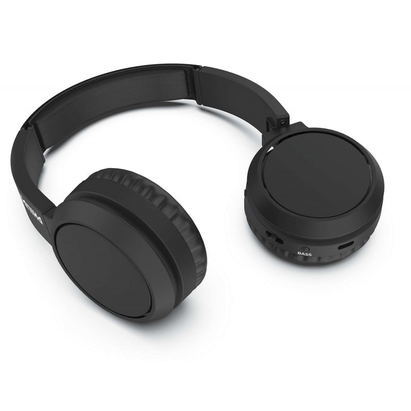 Philips 4000 series TAH4205BK 00 headphones headset Wireless Head-band Calls Music USB Type-C Bluetooth Black